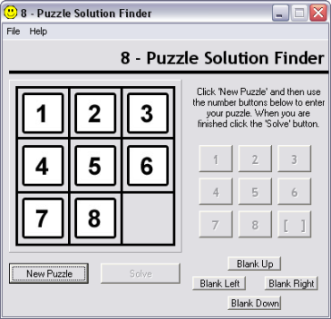 Puzzle Game with A*